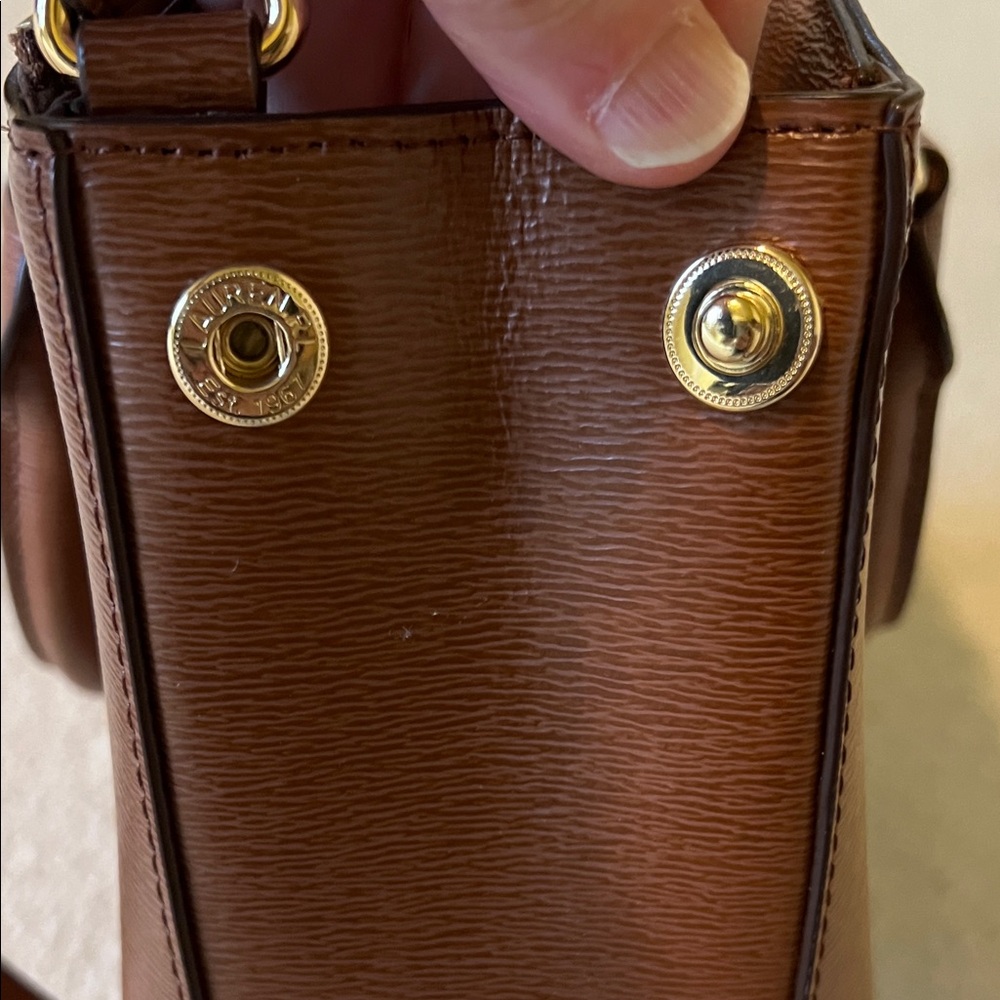 Lauren Ralph Lauren Tan Shoulder Bag - Picture 12 of 14